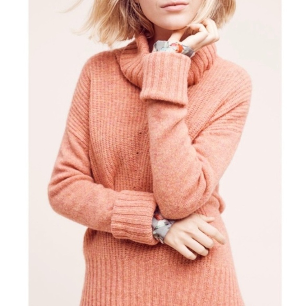 Anthropologie NWT Coral Sweater Sz. S